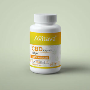 Avitava - CBD Softgel Kapseln 50 Stück a 10 mg CBD